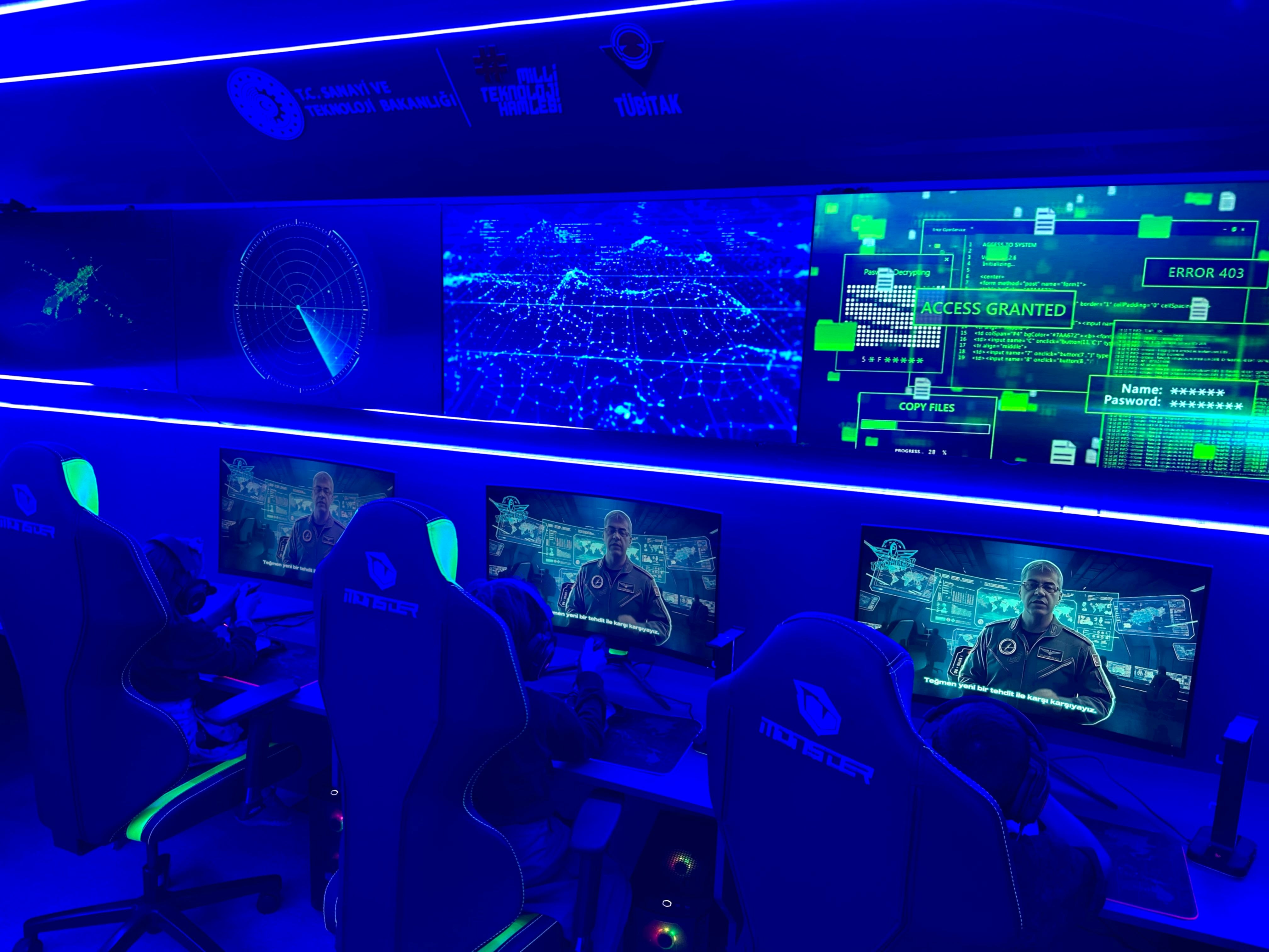 The Electronic Warfare Game Developed in Collaboration Between TÜBİTAK BİLGEM and VR House Became the Center of Attention at TEKNOFEST