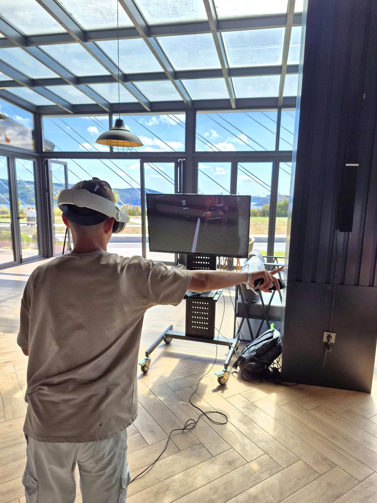 VR House Provides Fun Motivation Experience for Employees at ICA Picnic Event