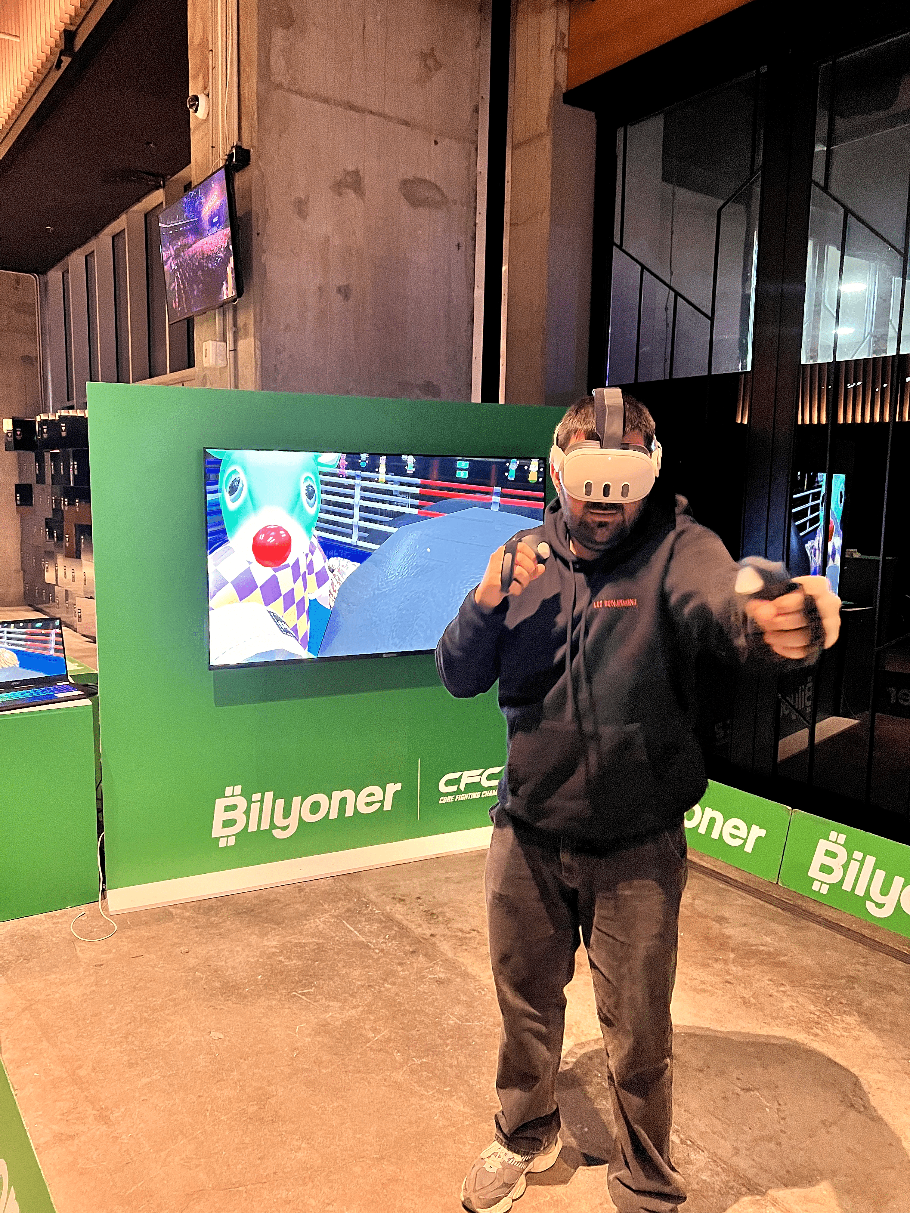 VR House Delivers a Virtual Reality Boxing Experience at CFC 2 in Collaboration with Bilyoner